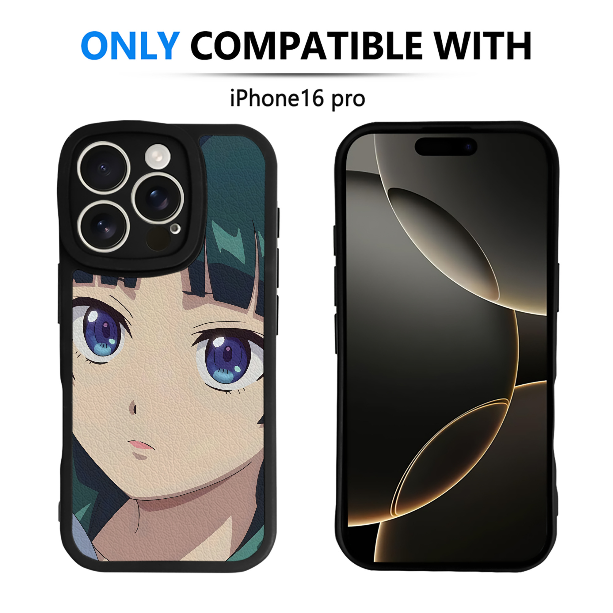 （画像用） 薬屋のひとりごと The Apothecary Diaries 【iPhone 16シリーズ対応】シリコンスマホケース（レザー調） 材質：シリコン